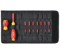 Ensemble De Tournevis Électrique SlimVario SoftFinish® Wiha, 10 Pièces WHA41232