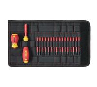 Ensemble De Tournevis Électrique SlimVario SoftFinish® Wiha, 19 Pièces WHA41231