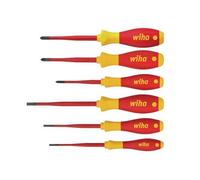 Ensemble De Tournevis Électrique Wiha SoftFinish® SL/PH/PZS, 6 Pièces WHA38362