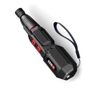 Ensemble de tournevis électriques avec réglage de couple 3 réglages de couple 280 tr/min, poids léger, design ergonomique pour installation de porte d'armoire, tournevis USB C avec lumière LED