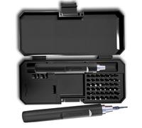 Ensemble de tournevis électriques en alliage d'acier durable avec étui portable pour les amateurs de réparation professionnelle