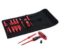 Jeu De Tournevis Isolés Interchangeables Laser Outils 16 Pièces 8527