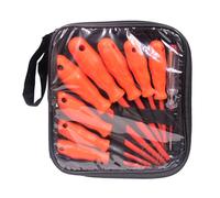 Ensemble de tournevis isolés professionnels avec résistance aux tensions de 1000 V et acier pour réparation électrique, outil antidérapant isolé