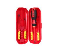Ensemble de tournevis isolés VDE - EPM - 8 pièces - Cassette de rangement - Acier CrV - 51-54 HRC