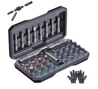 Ensemble de tournevis magnétiques 42 en 1, ensemble de tournevis à cliquet professionnel avec 40 embouts de précision, jeux de tournevis magnétiques pour électronique, meubles, vélos et bricolage