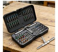 Ensemble de tournevis magnétiques 66 en 1, mini tournevis à cliquet, tige flexible, kit d'outils de précision magnétique pour assemblage de meubles, réparation d'appareils électriques de précision