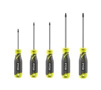 Ryobi - Jeu de 5 tournevis Torx RHSDST5 T10 à T30 Spécial électroménager auto