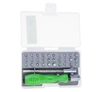 Ensemble de tournevis portable 32 en 1 avec divers embouts multifonctions pour une réparation efficace des gadgets