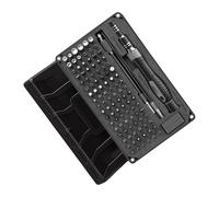 Ensemble de tournevis professionnels 107 en 1 en alliage d'acier avec embout précis pour électronique, ensemble de tournevis pour ordinateurs portables