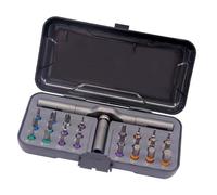 Ensemble de tournevis rotatif 24 en 1 avec poignée amovible pour téléphone portable, ordinateur, PC, tournevis à cliquet électronique