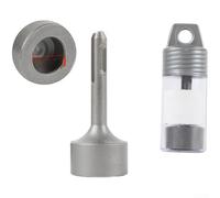 Ensemble de tournevis SDS-Plus - Tailles de 19 mm et 21 mm - Embout en acier forgé haute résistance pour installer des tiges de mise à la terre en toute sécurité (19 mm)