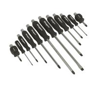 Ensemble De Tournevis Sealey 12 Pièces Hammer-Thru S0641