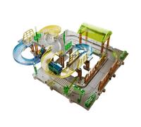 Ensemble de trains électriques - Système de piste à batterie Railway pour les tout-petits pour la ville et la maison, apprentissage interactif avec un jeu imaginatif de construction robuste, des voies