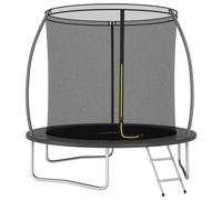 Ensemble de Trampoline Rond 244x55 cm 100 kg Filet de Sécurité Jardin vidaXL