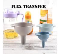 Ensemble De Transfert Flexible 4 En 1, Entonnoir Multifonction, Matériau Pp, Trémie D'huile Domestique, Filtre À Thé Et Café, Sous-Emballage Pratique