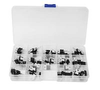 Ensemble de transistors régulateurs de tension 70 PCS | 14 valeurs positives et négatives TO - 220 | Surintensité/Surchauffe/Circuit | Pour les projets de bricolage