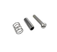 Ensemble de trois pièces : ressort de levier/cylindre à ressort de vis de sortie de poudre, compatible avec les broyeurs Mahlkonig EK43/43S.(Three-piece)