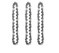 Ensemble de tronçonneuse et barre guidage 4/6 pouces pièces électrique portables chaîne très tranchante principalement utilisée for les outils d'exploitation forestière d'élagage(3PCS 4INCH)