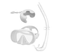 Ensemble de tuba pour adulte | Équipement de plongée à vision panoramique - Avec boîte et sangle réglable, tuba pliable pour adulte,Pour stages, plongée en apnée, sorties plage et explorations sous-ma