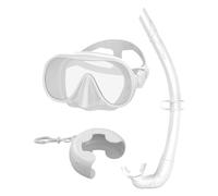 Ensemble de Tuba pour Adulte - Équipement de plongée à Vision panoramique | avec boîte et Sangle réglable, Tuba Pliable pour Adulte,pour l'apprentissage de la Natation, Voyages insulaires, Sports