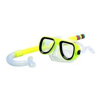 Ensemble de tuba pour enfants, masque de plongée pour enfants, masque de plongée pour enfants, masque de plongée pour enfants, protège les yeux du sel de mer et du chlore, idéal pour la natation, la