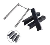 Ensemble de tubes de brûleur Premium pour barre de saveur et gril pour Weber po
