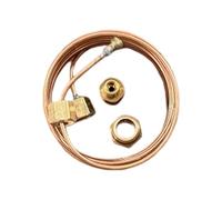 Ensemble de tubes de manomètre d ' huile en cuivre de 1, 8 m, pièce de rechange automobile adaptée à plusieurs modèles, mesure précise, mesure de ligne en cuivre, connecteur de tuyau hydraulique