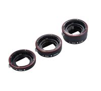 Ensemble de tubes d'extension macro pour mise au point automatique 13 mm, 21 mm, 31 mm pour monture S350 EF - Adaptateurs d'objectif de photographie en gros plan - Compatible avec la mise au point