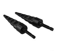 Ensemble de tubes en cuivre 5 en 1, outil d'élargissement et d'évasement pour CVC, tailles 1/4" à 3/4", construction en acier au carbone, kit de 2 pièces pour climatisation et