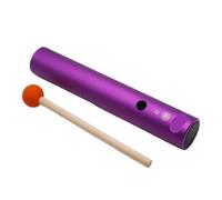Ensemble de tubes Wah-Wah Instrument de percussion portable et amusant for thérapie sonore, tube wah en aluminium(B key)