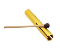 Ensemble de tubes wah-wah Tube DEF Note en aluminium portable, méditation, guérison sonore, instruments de musique à percussion rares, cadeau for enfant(Gold E Note 26cm)