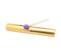 Ensemble de tubes wah-wah Tube en aluminium for la guérison sonore, instrument de percussion, éducation petite enfance for les enfants(E-tone gold)