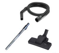 Ensemble de tuyau d'aspiration pour Karcher WD3 WD5 WD7 avec brosse de sol, tube en acier inoxydable et accessoire grattoir