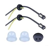 Ensemble de tuyau de distribution d'huile pour outils de coupe de brosse et taille-haie actuels pour maintenir une lubrification appropriée du moteur (2)