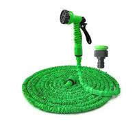 Ensemble de tuyaux d'arrosage avec injecteur d'eau Extensible, Tuyau d'arrosage Magique Haute Pression, pulvérisateur de Pistolet de Lavage de Voiture largement utilisé (Tuyau