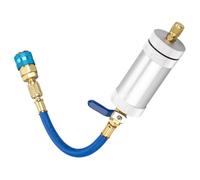 Ensemble de tuyaux de charge de réfrigérant R134A AC, kit de recharge de réfrigérant R134A | Tuyau de recharge à raccord rapide | Tuyau de Charge AC adaptateur, connecteur rapide, outil de rempl