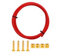 Ensemble De Tuyaux De Frein À Huile Hydraulique, Câble De Tube Pour Frein À Disque Pour Vélo De Route, Accessoires De Remplacement Avec Olive Et Inserts En Laiton