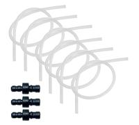 Ensemble De Tuyaux De Lait - Tubes De Remplacement De La Machine À Café, 6 Pack Avec Connecteurs | Attachements D'appareils Durables Pour Le Lait MoussMilk Tuyau De Cuisine Appliance Machine Remplacer