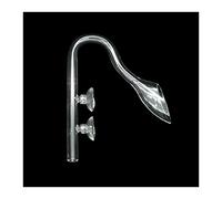 Ensemble de tuyaux d'entrée et de Sortie for Aquarium - Écumoire en Verre for Aquarium - Améliore Le débit d'eau et la Croissance des Plantes(D-Outlet 17mm)
