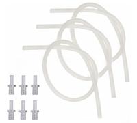 Ensemble de tuyaux en silicone et raccord de téton pour voies de livraison de lait dans les machines à expresso Z5 Z6 Z7 Z8 et systèmes connexes