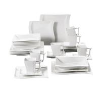 Ensemble de vaissel, compatible avec le micro-ondes, Ensemble de vaisselle de 30 pièces, Nombre de pièces : 30, Variante : 30