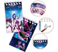 Ensemble de vaisselle de chasseur de démons, décoration d'anniversaire Kpop, tasse, assiette, nappe, Huntrix Kpop, Anime, cadeau heureux, nouvelle collection 2025 10pcs 7inch plates