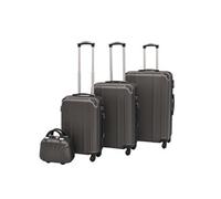 Ensemble De Valises À Roulettes Quatre Pièces Anthracite Multicolore