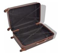 Ensemble Valises à Roulettes 4 pcs Bagage Trolley Sac Vacances Trolley vidaXL