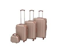 Ensemble de valises à roulettes quatre pièces Champagne Champagne G