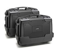 Ensemble De Valises Latérales Monokey KAPPA KGR33NN GARDA Black Line Noire 66L