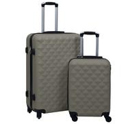 Ensemble De Valises Rigides 2 Pcs Anthracite Abs Gris