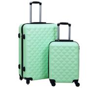 Ensemble De Valises Rigides 2 Pcs Menthe Abs Vert