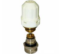 Ensemble de valve de chauffage au sol en laiton avec retour automatique à ressort et filetage M30 x 1,5, vanne aiguille de contrôle du débit pour collecteur et tuyau de retour