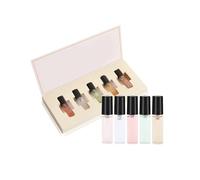 Ensemble De Vaporisateurs De Parfum, Vaporisateurs De Parfum Pour Femmes, Parfums De Faciles à Transporter, Fleur D'oranger, Vanille, Jasmin, Citron, Ananas, 3 Ml Par Flacon, Ensemble De 5 Flacons